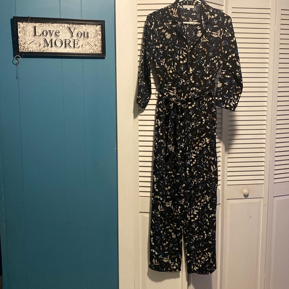 Steve Hender Size Small Floral Pant Romper